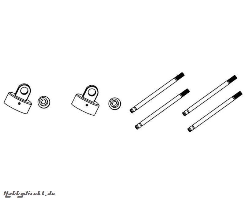 X-18 Stossdämpfer-Reparatur-Set Carson 405169 500405169