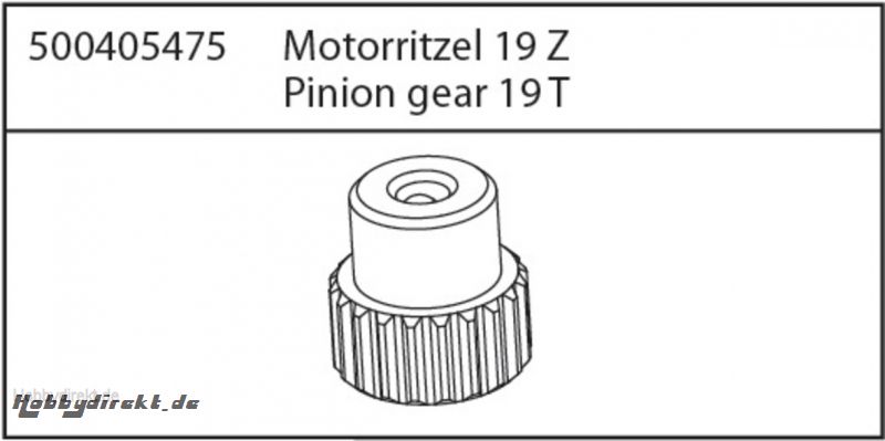 X10E Motorritzel 23Z Carson 405475 500405475