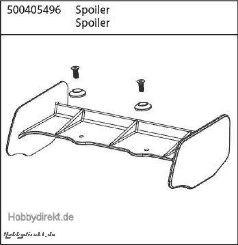 X10ET-XL Spoiler Desert Warrior Carson 405496 500405496