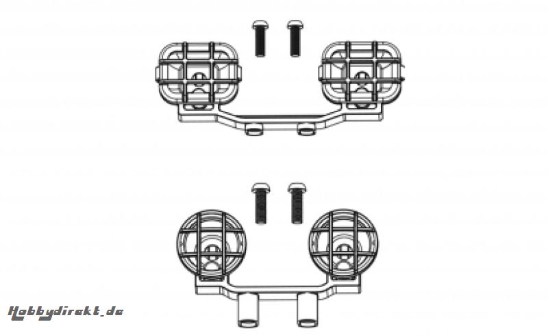 X10EB LED Light Set V/H Carson 405692 500405692