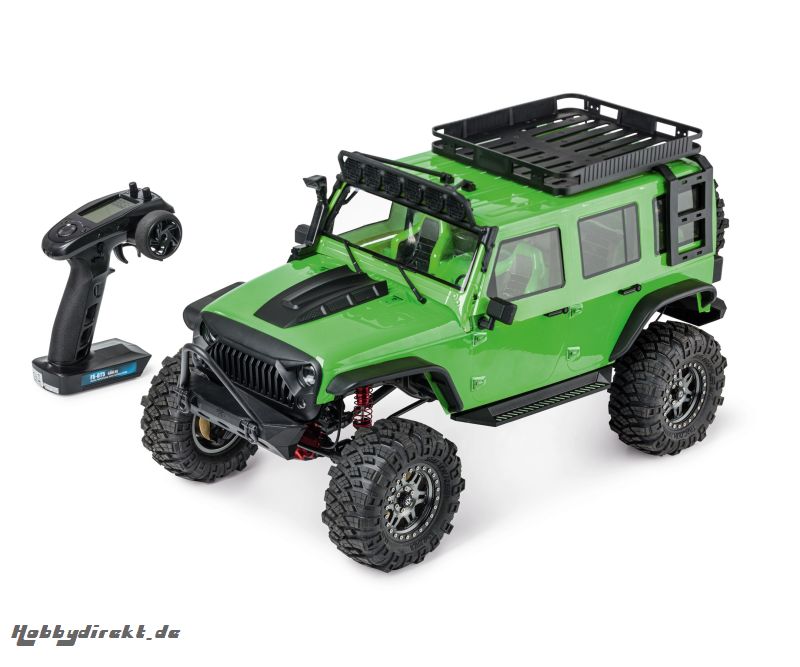 1:8 Adventure Crawler Pro RTR neon grÃ¼n Carson 409079 500409079