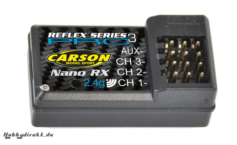 Empfänger Reflex Pro 3 Nano 2.4G Carson 501538 500501538