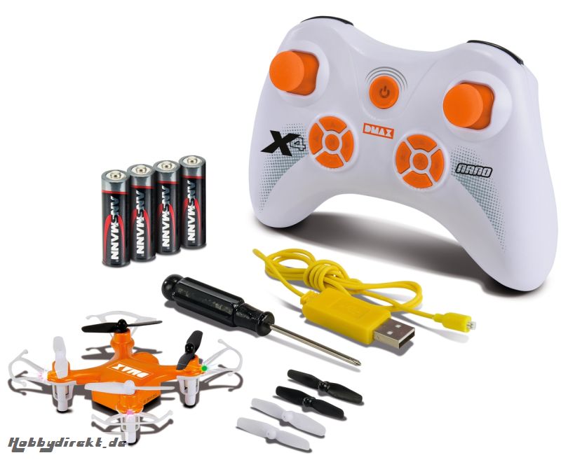 X4 Nano Quadcopter DMAX 100% RTF Carson 507096 500507096