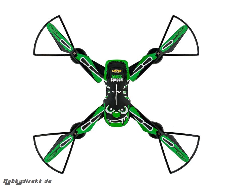 X4 Quadcopter Toxic Spider 2.0 100% RTF Carson 507154 500507154