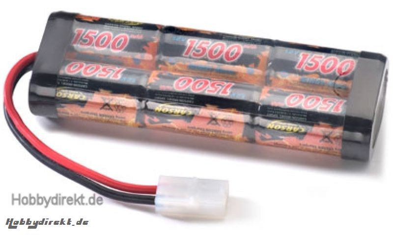 Racing Pack 1500 MAh, NIMH 7,2V Carson 608076 500608076