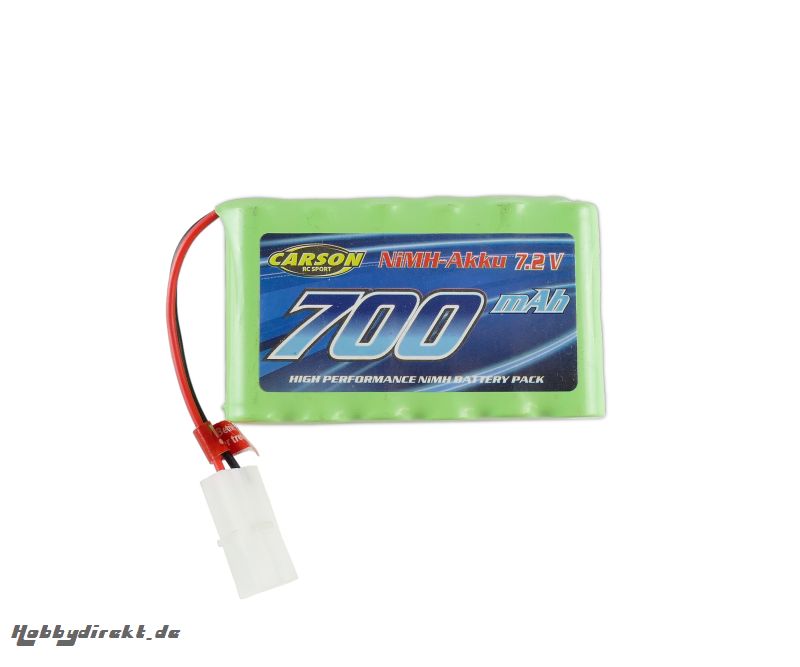 Ersatzakku NIMH 7,2V 700 MAH TAMIYA Carson 608203 500608203