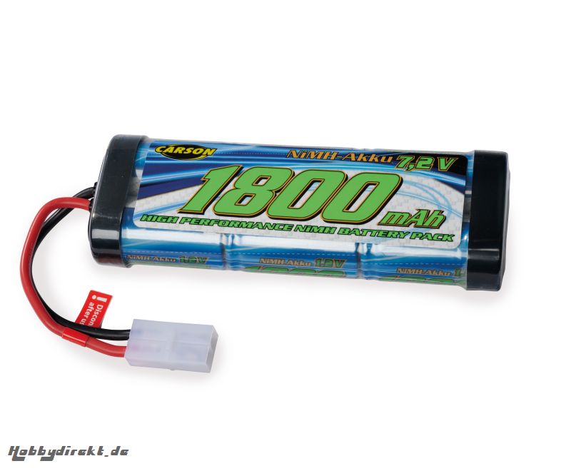 7,2V/1800mAh NiMH Race Akku TAM Carson 608221 500608221