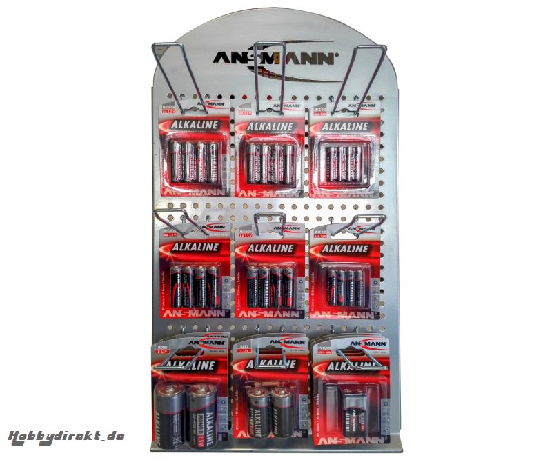 Alkaline-Batterie Thekendisplay komplett Carson 609022 500609022