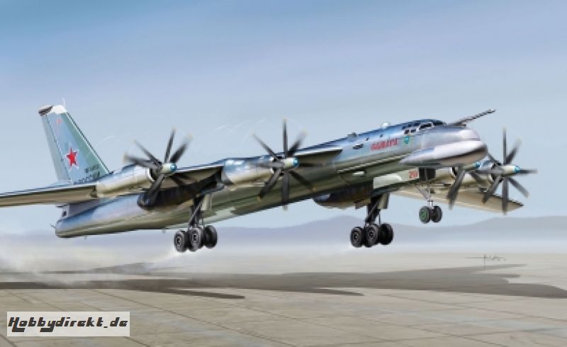 1:200 Aircraft-Tupolev TU-95MS Bear-H Carson 722014 500722014