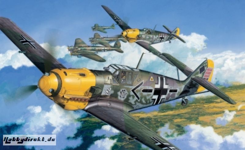 1:32 Messerschmitt BF-109E-4 (Wing Tech) Carson 723204 500723204