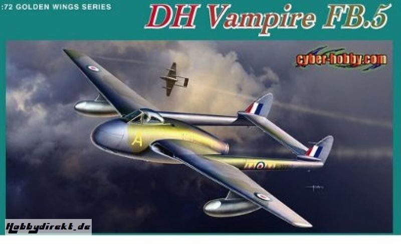 1:72 Fighter-Bomber Vampire FB.5 Carson 725085 500725085