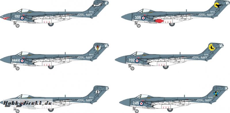 1:72 Sea Vixen FAW. 2 Carson 725105 500725105