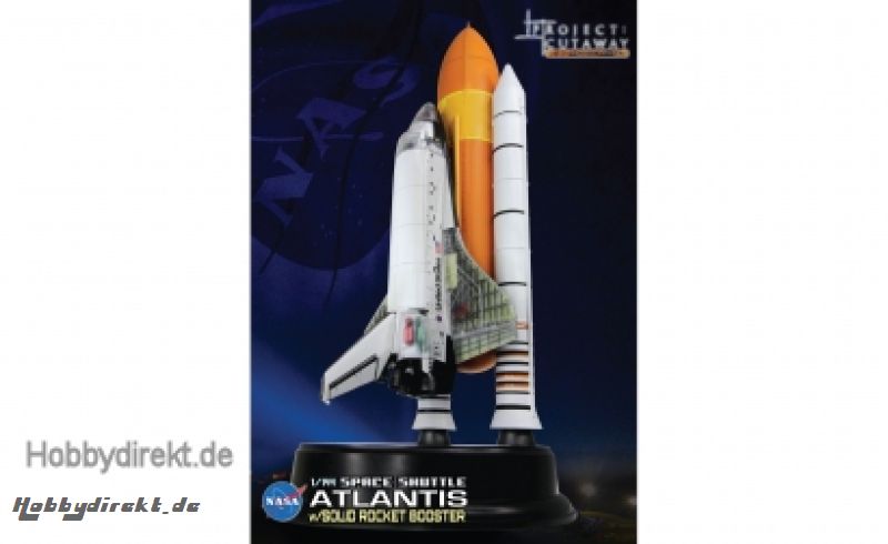 1:144 Space Shuttle Atlantis w/Solid RB Carson 747404 500747404