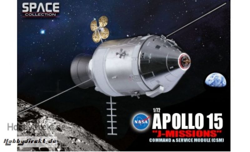 1:72 APOLLO 15 J-Mission Command Carson 750397 500750397