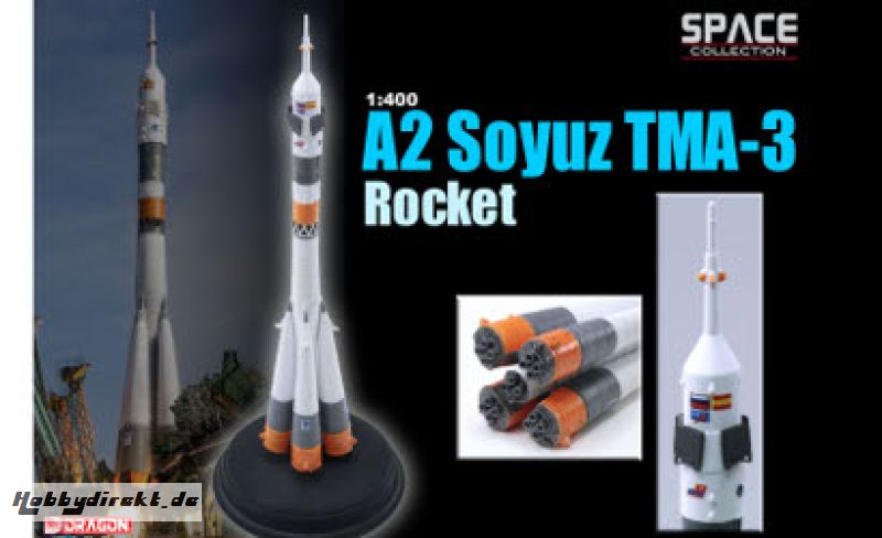 1:400 A2 Soyuz TMA-3 Rocket Carson 756240 500756240