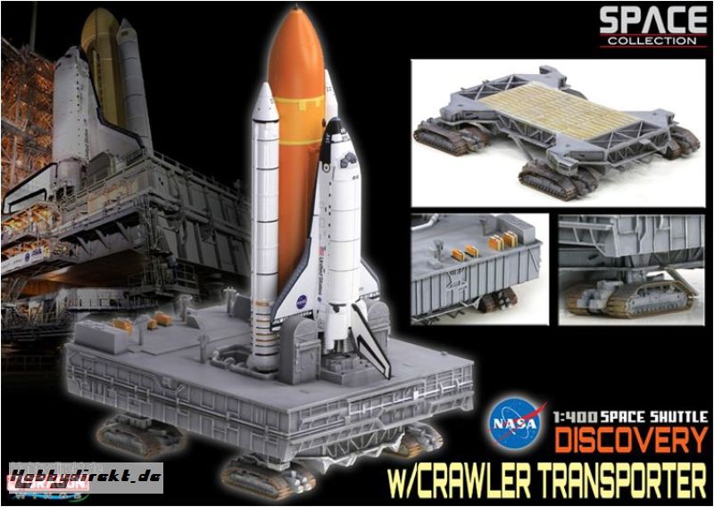 1:400 Space Shuttle Discovery +Startramp Carson 756391 500756391