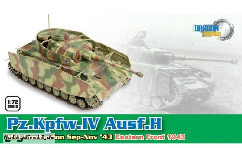 1:72 Pz.Kpfw.IV Ausf.H Mid Prod. 1943 Carson 760453 500760453