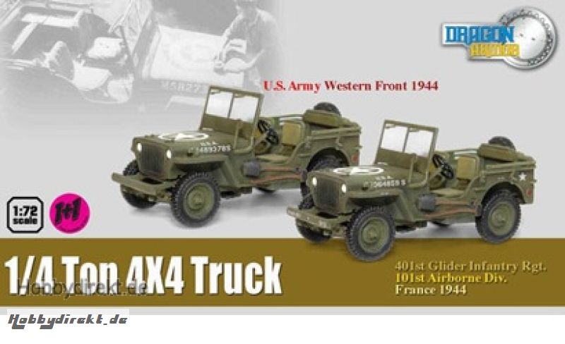 1:72 1/4-Ton 4x4 Truck Carson 760505 500760505