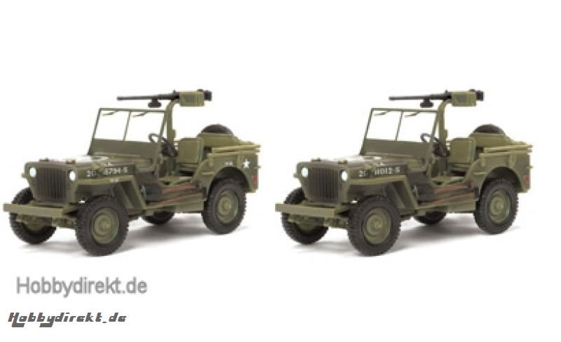 1:72 WWII US Geländewagen 1/4ton 4x4 DA Carson 760506 500760506