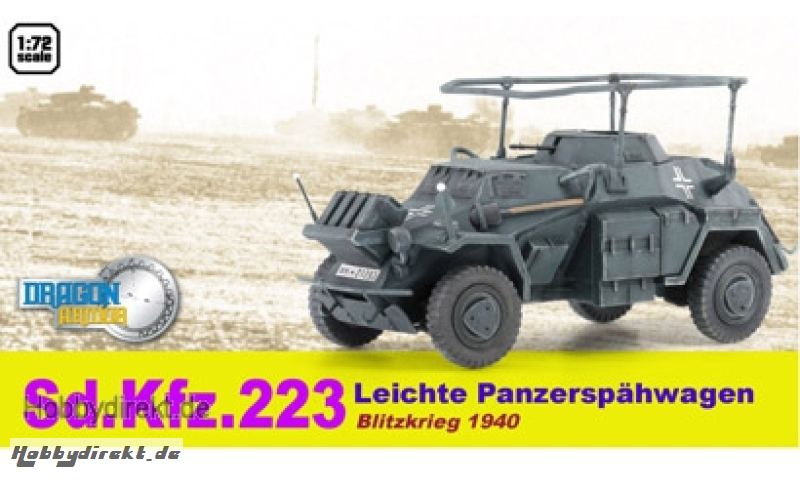 1:72 SD.KFZ.223 Leichter Panzerspähwagen Carson 760513 500760513