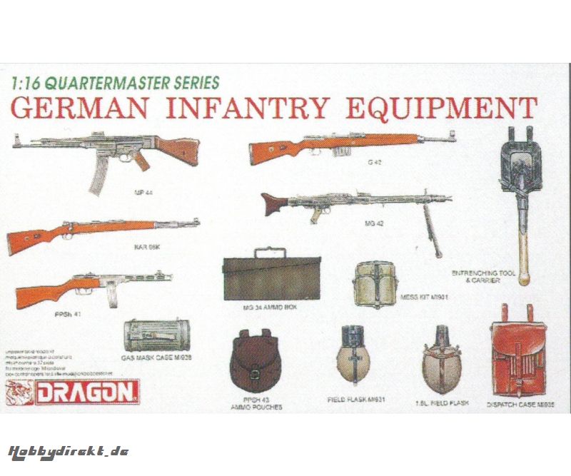 1:16 German Infantry Equipment Carson 773824 500773824