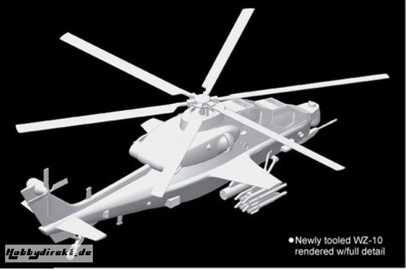 1:144 PLA WZ-10 Attack Helicopter Carson 774632 500774632