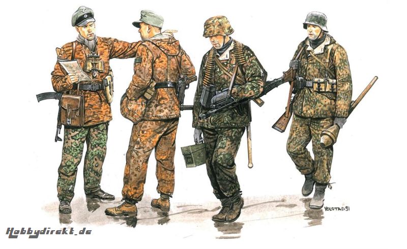 1:35 Waffen SS (Ardennes 1944/45) Carson 776002 500776002