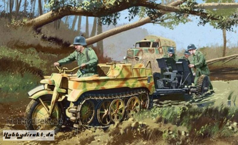 1:35 SdKfz.2 Kett.krad late Pr.&3,7cmPak Carson 776446 500776446