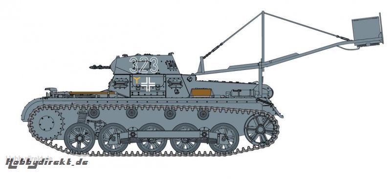 1:35 Pz.KPFW.I Ausf.B Ladungsleger Carson 776480 500776480