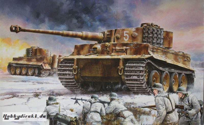 1:35 Sd.Kfz.181 Pz.Kpfw.VI Ausf.E TigerI Carson 776624 500776624