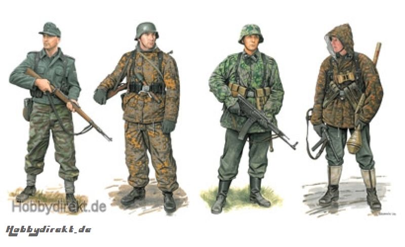 1:35 Deutsche Waffen Grenadiere 1944-45 Carson 776704 500776704