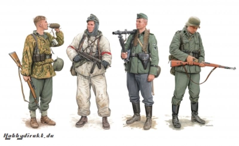 1:35 German EliteInfantry Russia 1941-43 Carson 776707 500776707