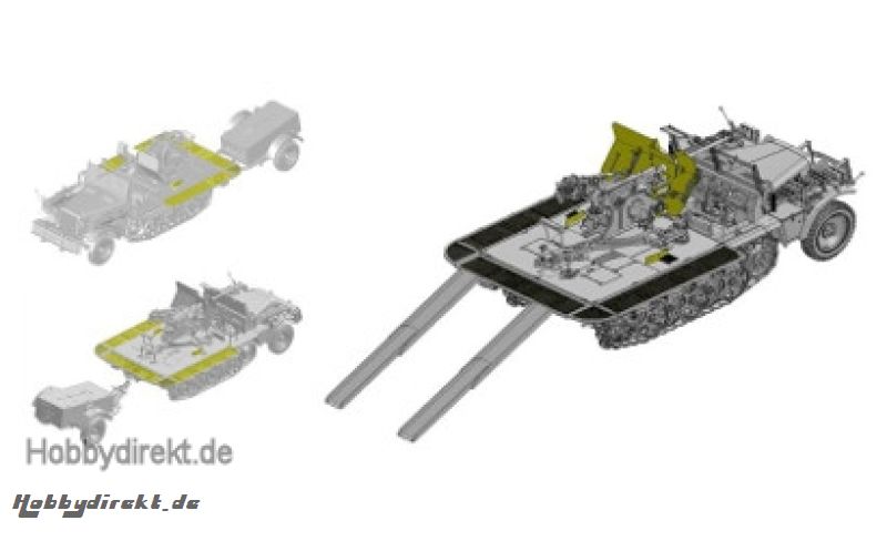 1:35 SD.Kfz. 10/4 für 2cm FLAK 30 1940 Carson 776711 500776711