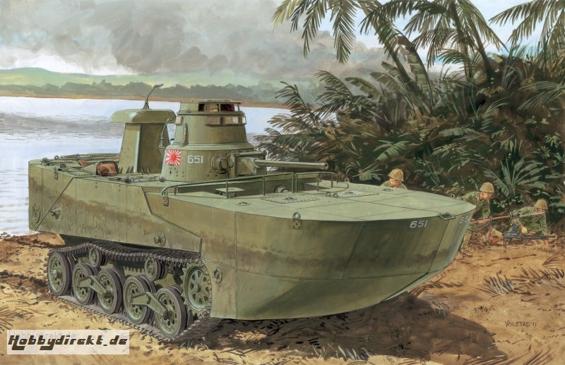 1:35 IJN Type 2 KA-MI Schwimmpanzer Carson 776712 500776712