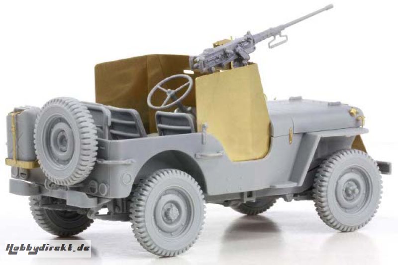 1:35 1/4 TON 4x4 Armored Truck w/.50-Cal Carson 776714 500776714