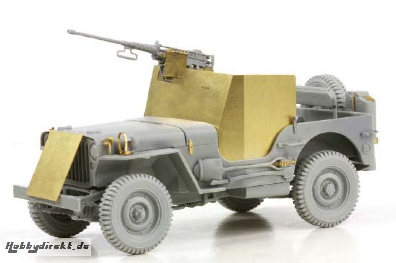 1:35 1/4 TON 4x4 Armored Truck w/.50-Cal Carson 776714 500776714