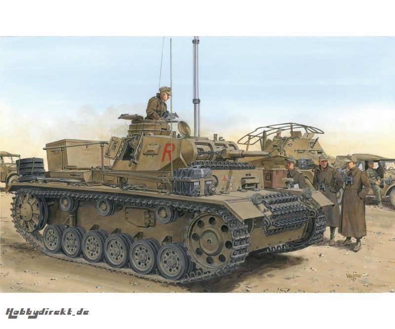 1:35 DAK Pz.Bef.Wg.III Ausf.H (SmartKit) Carson 776901 500776901