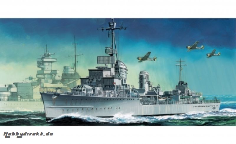 1:700 German Z-38 Destroyer (Smart Kit) Carson 777134 500777134