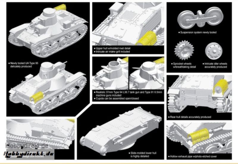 1:72 IJA Type 95 HA-GO Light Tank Carson 777402 500777402