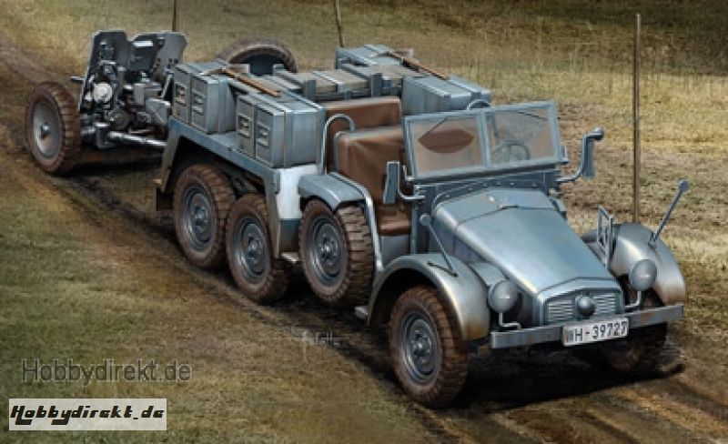 1:72 Kfz.69 6x4 Truck & 3,7cm Pak 35/36 Carson 777419 500777419