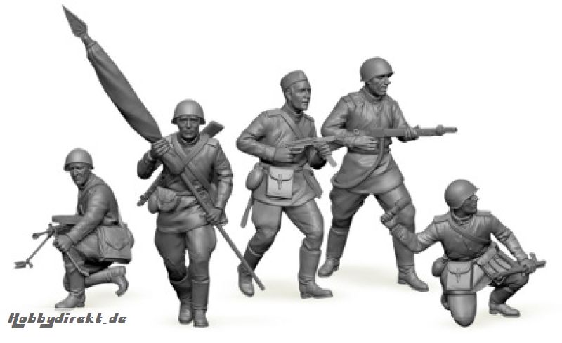 1:35 Soviet. Infanterie Berlin 1945 Carson 783645 500783645