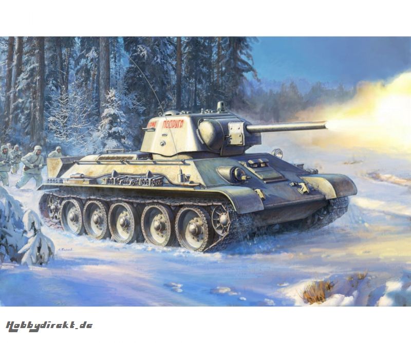 1:35 T-34/76 mod. 1943 Uralmash Carson 783689 500783689