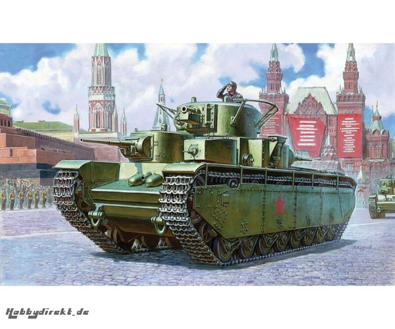 1:72 T-35 Soviet Heavy Tank WWII Carson 785061 500785061