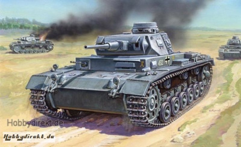 1:100 WWII Wargame Add-On Dt. Panzer III Carson 786119 500786119