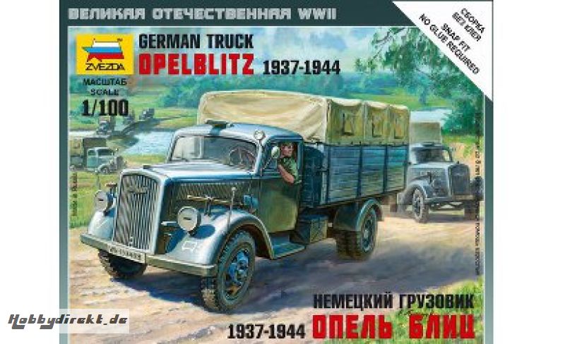 1:100 WWII Wargame AOn Dt.3t Transp. LKW Carson 786126 500786126