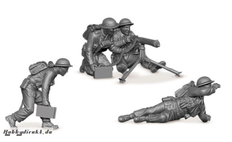 1:72 Brit.Maschinengewehr m.Crew 1939-42 Carson 786167 500786167