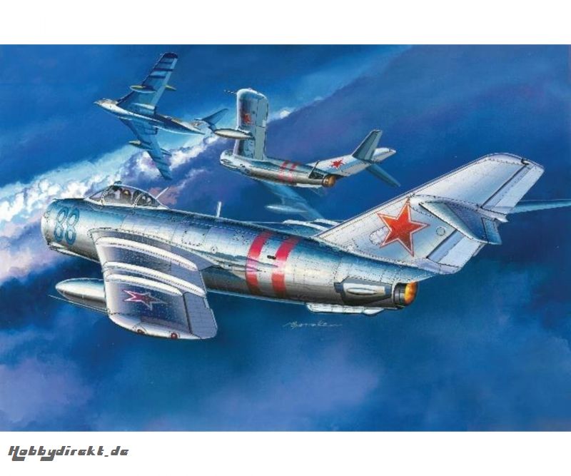 1:72 MIG-17 Fresco Soviet Fighter Carson 787318 500787318