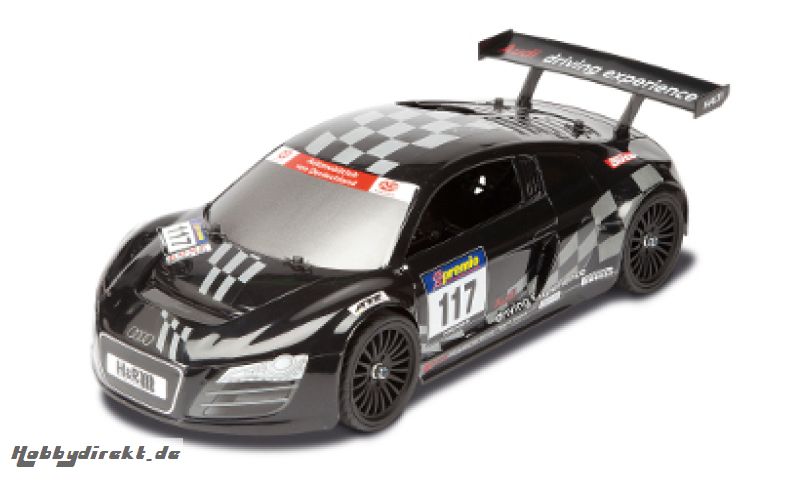 1:10 Kar. Audi R8, bedruckt inkl. Dekor Carson 800076 500800076