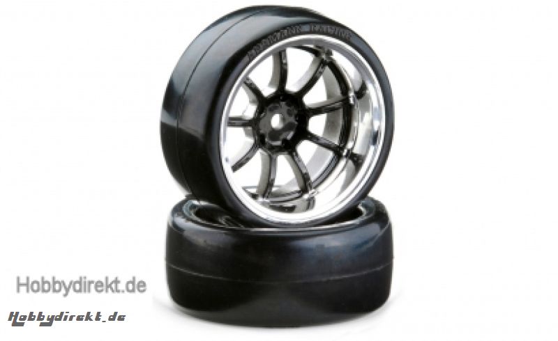 1:10 Drift Räderset OND 9 Sp.chrom (4) Carson 900615 500900615