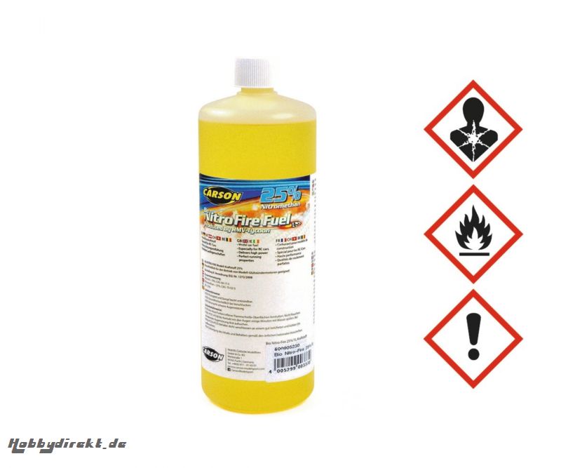 Bio Nitro-Fire 25%/1L Treibstoff Carson 905230 500905230